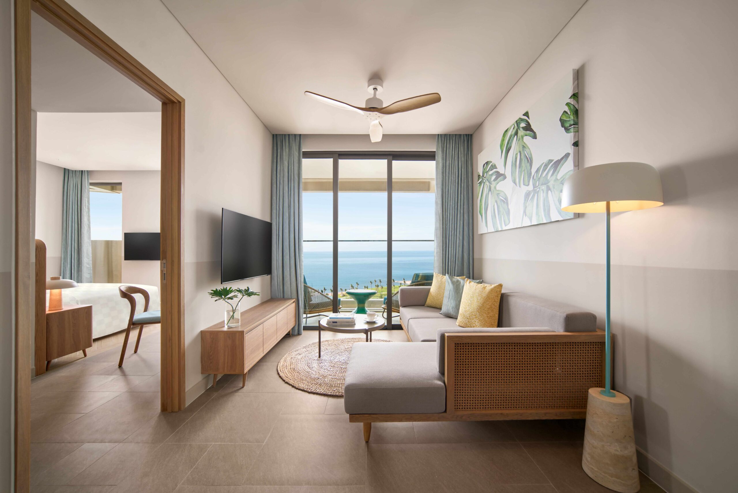 Living Area - IXORA Hồ Tràm by Fusion | 2 Bedroom Ocean View 80m²