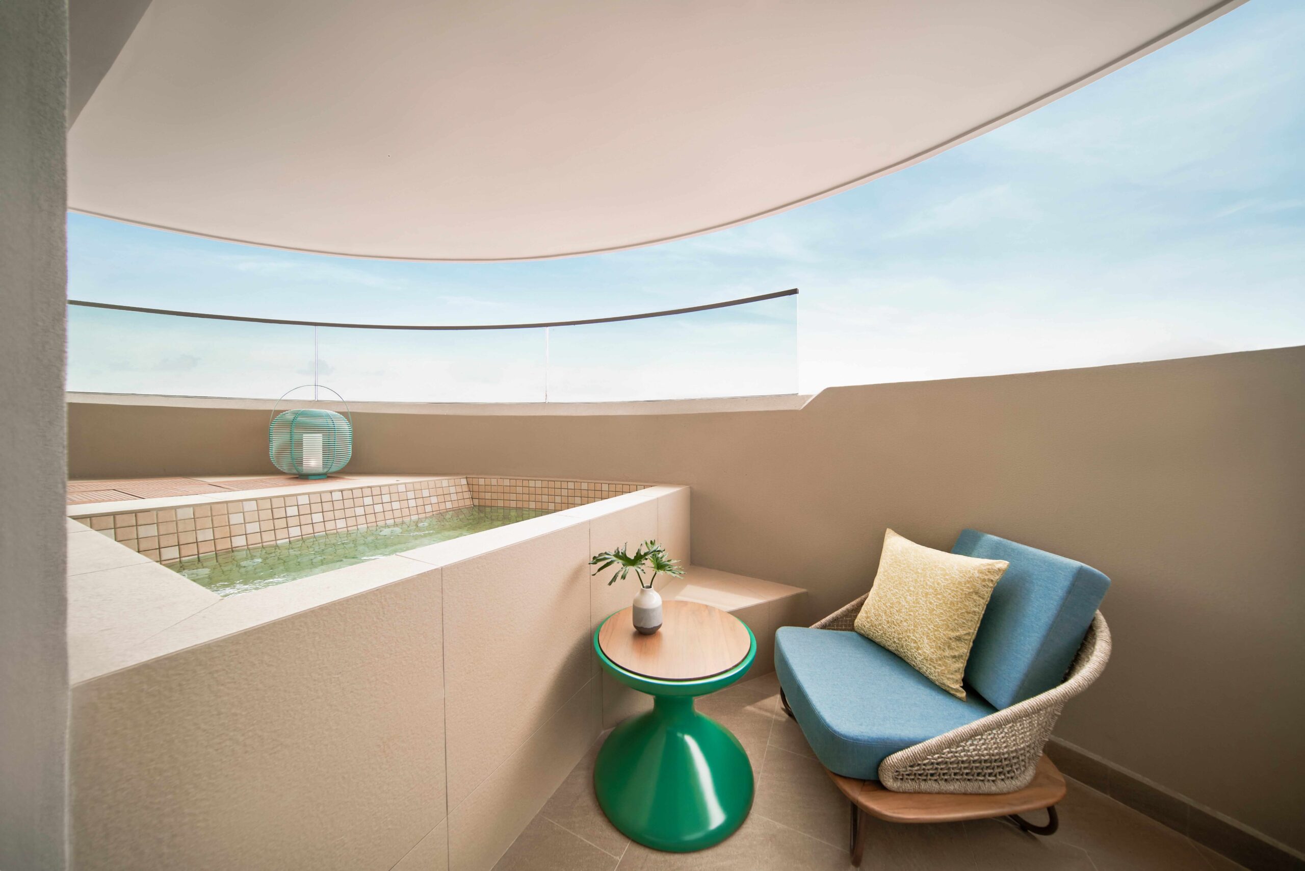 Outdoor Pool Area - IXORA Hồ Tràm by Fusion | 2 Bedroom Ocean View 80m²